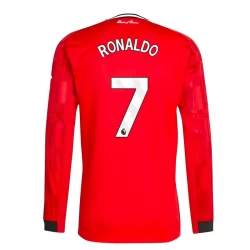 Manchester United Cristiano Ronaldo #7 Fodboldtrøjer 2025-26 Hjemmebanetrøje Mænd Lange Ærmer