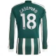 Manchester United Fodboldtrøjer 2023-24 Casemiro #18 Udebanetrøje Mænd Lange Ærmer