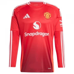 Manchester United Fodboldtrøjer 2024-25 Hjemmebanetrøje Mænd Lange Ærmer