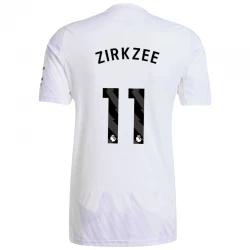 Manchester United Fodboldtrøjer 2025-26 Zirkzee #11 Udebanetrøje Mænd