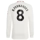 Manchester United Fodboldtrøjer Bruno Fernandes #8 2023-24 Tredjetrøje Mænd Lange Ærmer