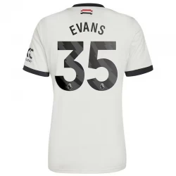 Manchester United Fodboldtrøjer Evans #35 2024-25 Tredjetrøje Mænd