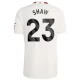 Manchester United Fodboldtrøjer Shaw #23 2023-24 Tredjetrøje Mænd