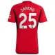 Manchester United Jadon Sancho #25 Fodboldtrøjer 2023-24 Hjemmebanetrøje Mænd