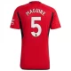 Manchester United Maguire #5 Fodboldtrøjer 2023-24 Hjemmebanetrøje Mænd