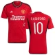 Manchester United Marcus Rashford #10 Fodboldtrøjer 2023-24 UCL Hjemmebanetrøje Mænd