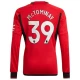 Manchester United McTominay #39 Fodboldtrøjer 2023-24 Hjemmebanetrøje Mænd Lange Ærmer
