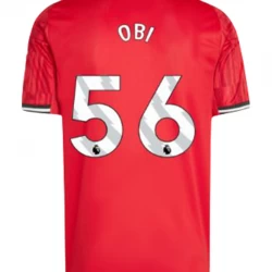 Manchester United Obi #56 Fodboldtrøjer 2025-26 Hjemmebanetrøje Mænd