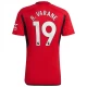 Manchester United R.Varane #19 Fodboldtrøjer 2023-24 Hjemmebanetrøje Mænd
