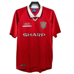 Manchester United Retro Trøje 1999-00 Hjemmebane Mænd