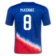 Mckennie #8 USA Fodboldtrøjer Copa America 2024 Udebanetrøje Mænd