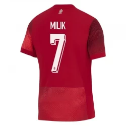 Milik #7 Polen Fodboldtrøjer EM 2024 Udebanetrøje Mænd