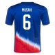 Musah #6 USA Fodboldtrøjer Copa America 2024 Udebanetrøje Mænd