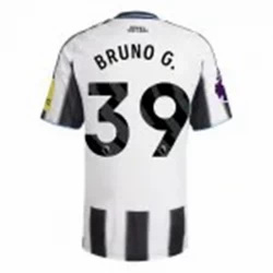 Newcastle United Bruno Guimarães #39 Fodboldtrøjer 2025-26 Hjemmebanetrøje Mænd