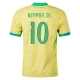 Neymar Jr #10 Brasilien Fodboldtrøjer Copa America 2024 Hjemmebanetrøje Mænd