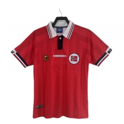 Norge Retro Trøje 1998 Hjemmebane Mænd