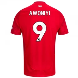 Nottingham Forest FC Awoniyi #9 Fodboldtrøjer 2024-25 Hjemmebanetrøje Mænd