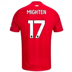 Nottingham Forest FC Mighten #17 Fodboldtrøjer 2024-25 Hjemmebanetrøje Mænd