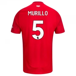 Nottingham Forest FC Murillo #5 Fodboldtrøjer 2024-25 Hjemmebanetrøje Mænd