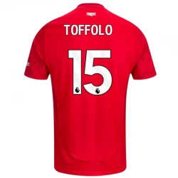 Nottingham Forest FC Toffolo #15 Fodboldtrøjer 2024-25 Hjemmebanetrøje Mænd