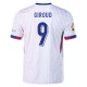 Olivier Giroud #9 Frankrig Fodboldtrøjer EM 2024 Udebanetrøje Mænd