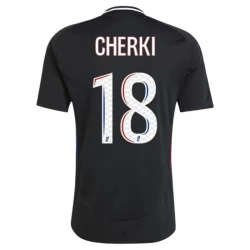 Olympique Lyonnais Fodboldtrøjer 2024-25 Cherki #18 Udebanetrøje Mænd