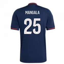 Olympique Lyonnais Fodboldtrøjer 2025-26 Mangala #25 Udebanetrøje Mænd