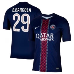 Paris Saint-Germain PSG B.Barcola #29 Fodboldtrøjer 2025-26 Cup Hjemmebanetrøje Mænd