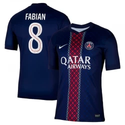 Paris Saint-Germain PSG Fabian #8 Fodboldtrøjer 2025-26 Cup Hjemmebanetrøje Mænd