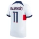 Paris Saint-Germain PSG Fodboldtrøjer 2023-24 M.Asensio #11 Udebanetrøje Mænd
