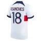 Paris Saint-Germain PSG Fodboldtrøjer 2023-24 R.Sanches #18 Udebanetrøje Mænd