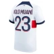 Paris Saint-Germain PSG Fodboldtrøjer 2023-24 Randal Kolo Muani #23 Udebanetrøje Mænd