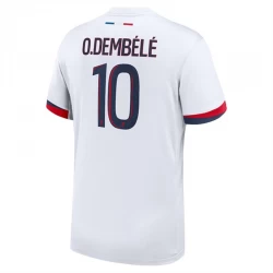 Paris Saint-Germain PSG Fodboldtrøjer 2024-25 O.Dembele #10 Udebanetrøje Mænd