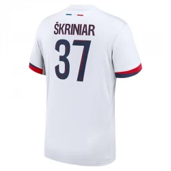 Paris Saint-Germain PSG Fodboldtrøjer 2024-25 Skriniar #37 Udebanetrøje Mænd