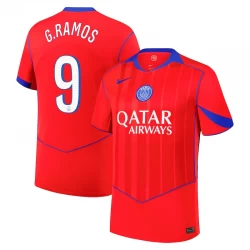 Paris Saint-Germain PSG Fodboldtrøjer G. Ramos #9 2025-26 Cup Tredjetrøje Mænd