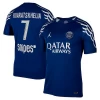 Paris Saint-Germain PSG Fodboldtrøjer Khvicha Kvaratskhelia #7 2025-26 Fourthtrøje Mænd