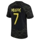 Paris Saint-Germain PSG Fodboldtrøjer Kylian Mbappé #7 2023-24 Fourthtrøje Mænd