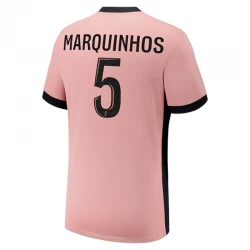 Paris Saint-Germain PSG Fodboldtrøjer Marquinhos #5 2024-25 Tredjetrøje Mænd