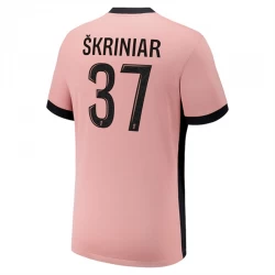 Paris Saint-Germain PSG Fodboldtrøjer Skriniar #37 2024-25 Tredjetrøje Mænd