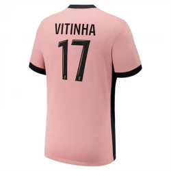 Paris Saint-Germain PSG Fodboldtrøjer Vitinha #17 2024-25 Tredjetrøje Mænd