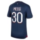 Paris Saint-Germain PSG Lionel Messi #30 Fodboldtrøjer 2023-24 Hjemmebanetrøje Mænd
