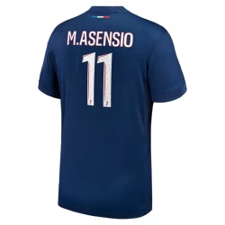 Paris Saint-Germain PSG M.Asensio #11 Fodboldtrøjer 2024-25 Hjemmebanetrøje Mænd