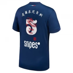 Paris Saint-Germain PSG Marquinhos #5 Fodboldtrøjer 2024-25 CNY Hjemmebanetrøje Mænd