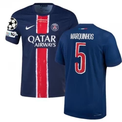 Paris Saint-Germain PSG Marquinhos #5 Fodboldtrøjer 2024-25 UCL Final Hjemmebanetrøje Mænd