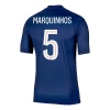 Paris Saint-Germain PSG Marquinhos #5 Fodboldtrøjer 2025-26 Hjemmebanetrøje Mænd