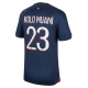 Paris Saint-Germain PSG Randal Kolo Muani #23 Fodboldtrøjer 2023-24 Hjemmebanetrøje Mænd