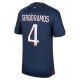 Paris Saint-Germain PSG Sergio Ramos #4 Fodboldtrøjer 2023-24 Hjemmebanetrøje Mænd
