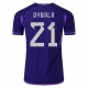 Paulo Dybala #21 Argentina Fodboldtrøjer VM 2022 Udebanetrøje Mænd