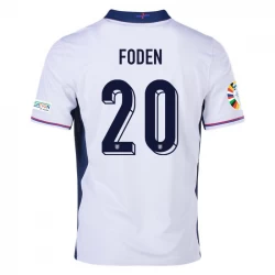 Phil Foden #20 England Fodboldtrøjer EM 2024 Hjemmebanetrøje Mænd
