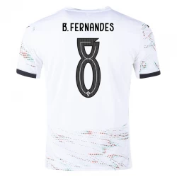 Portugal Fodboldtrøjer 2025 Bruno Fernandes #8 Udebanetrøje Mænd